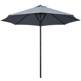 Outdoor Market Table 3Metre Parasol Umbrella Sun Shade with 8 Ribs - thumbnail 1