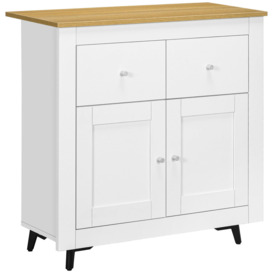 Modern Sideboard Storage Cabinet Kitchen Cupboard with Doors - thumbnail 1