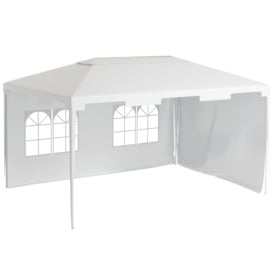 4 x 3m Party Tent Waterproof Garden Gazebo Canopy Wedding Cover Shade - thumbnail 1