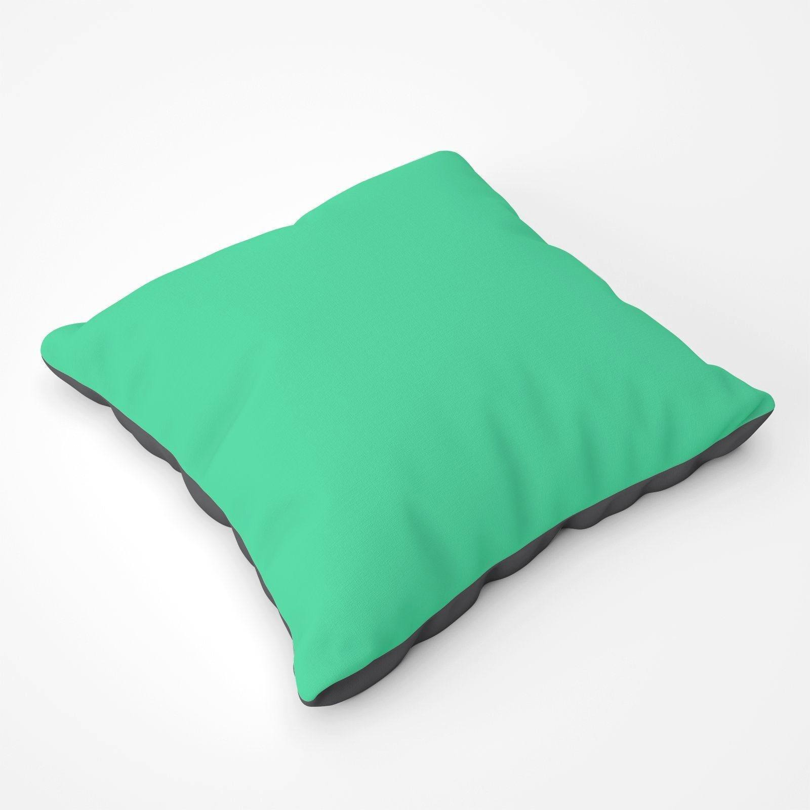 Teal Blue Floor Cushion - image 1
