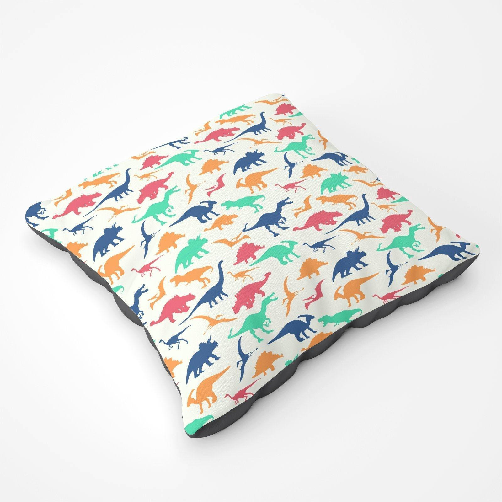 Multicoloured Dinosaurs Floor Cushion - image 1