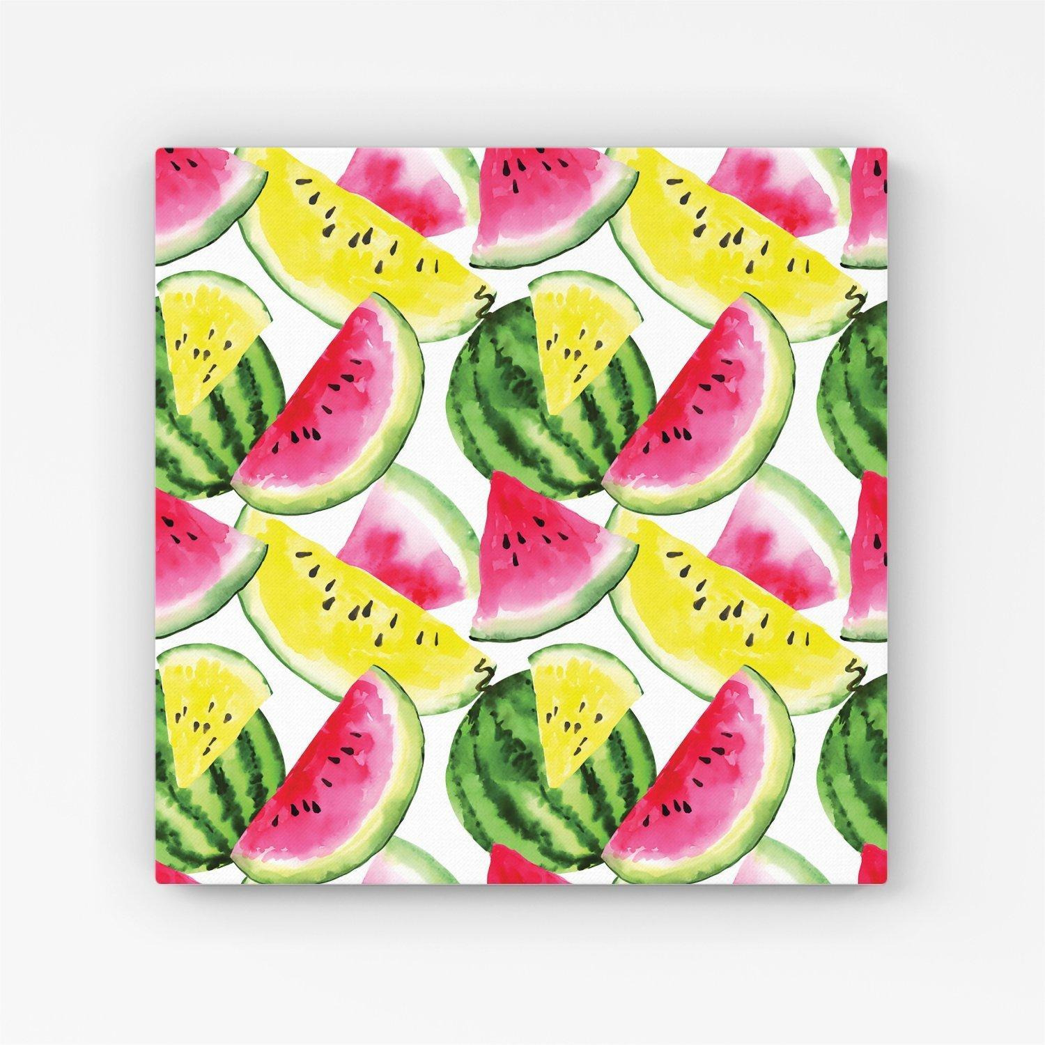 Colourful Melon Pattern Canvas - image 1