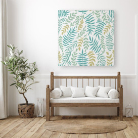 Multicolor Leafs And Branches Canvas - thumbnail 3