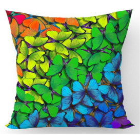 Multicoloured Butterflies Cushions - thumbnail 3