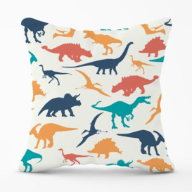 Multicoloured Dinosaurs Cushions - thumbnail 1