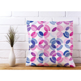 Multicoloured Flower Pattern Cushions - thumbnail 2