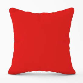 Fire Engine Red Cushions - thumbnail 1