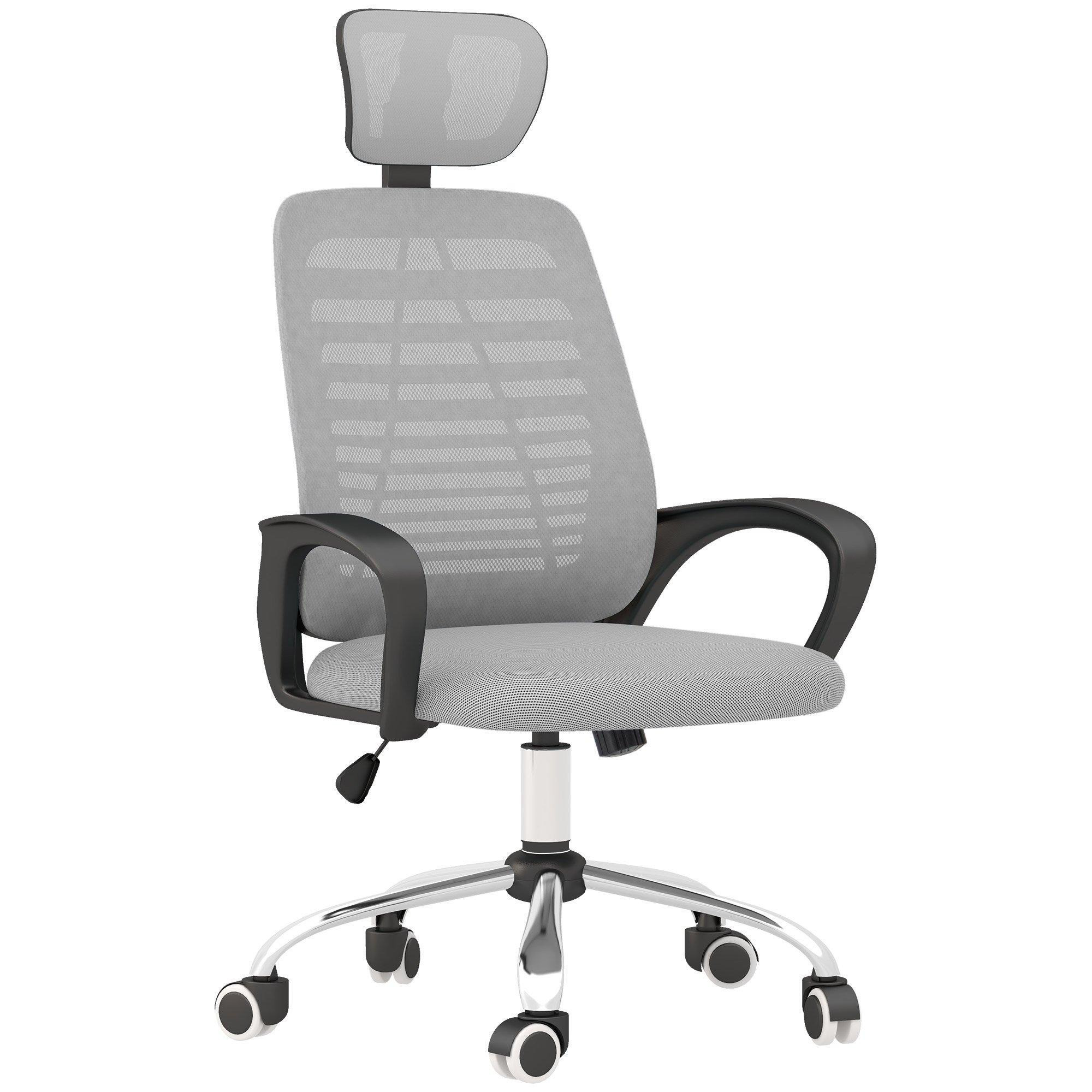 Ergonomic Mesh Office Chair with Adjustable Headrest - image 1