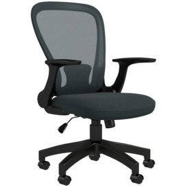 Ergonomic Mesh Office Chair with Adjustable Arm Lumbar Back Support - thumbnail 2