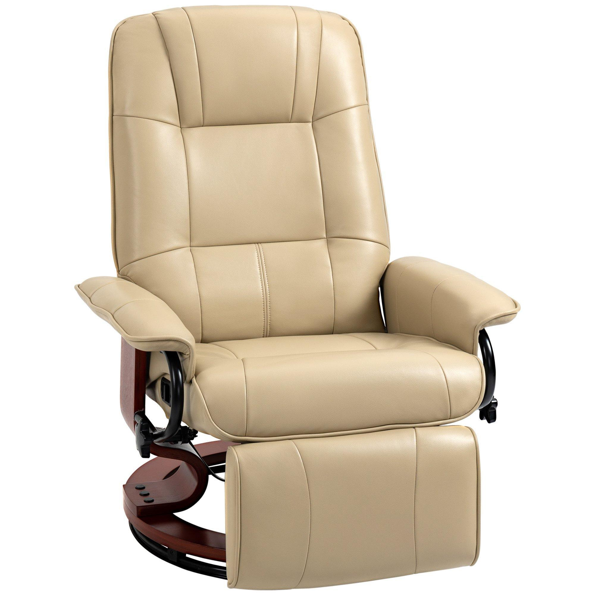 Ergonomic Recliner Sofa Chair PU Leather Armchair Lounger - image 1