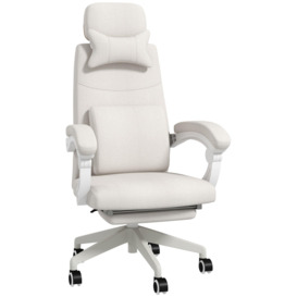 Ergonomic Home Office Chair with Footrest Height Adjustable