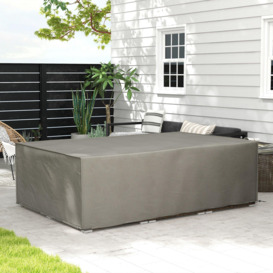 Garden Furniture Cover Outdoor Waterproof Rattan Set Rain Protection - thumbnail 2