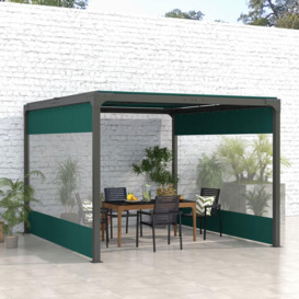 3x2m Side Panels with Large Window, for 3(m) Long Pergola - thumbnail 2