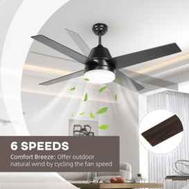 Ceiling Fan with Light Reversible Airflow Wall Mounting - thumbnail 2