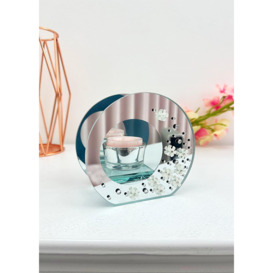 Sparkly Circle Candle Tealight Holder