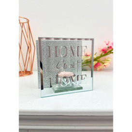 Sparkly Home Sweet Home Candle Tealight Holder