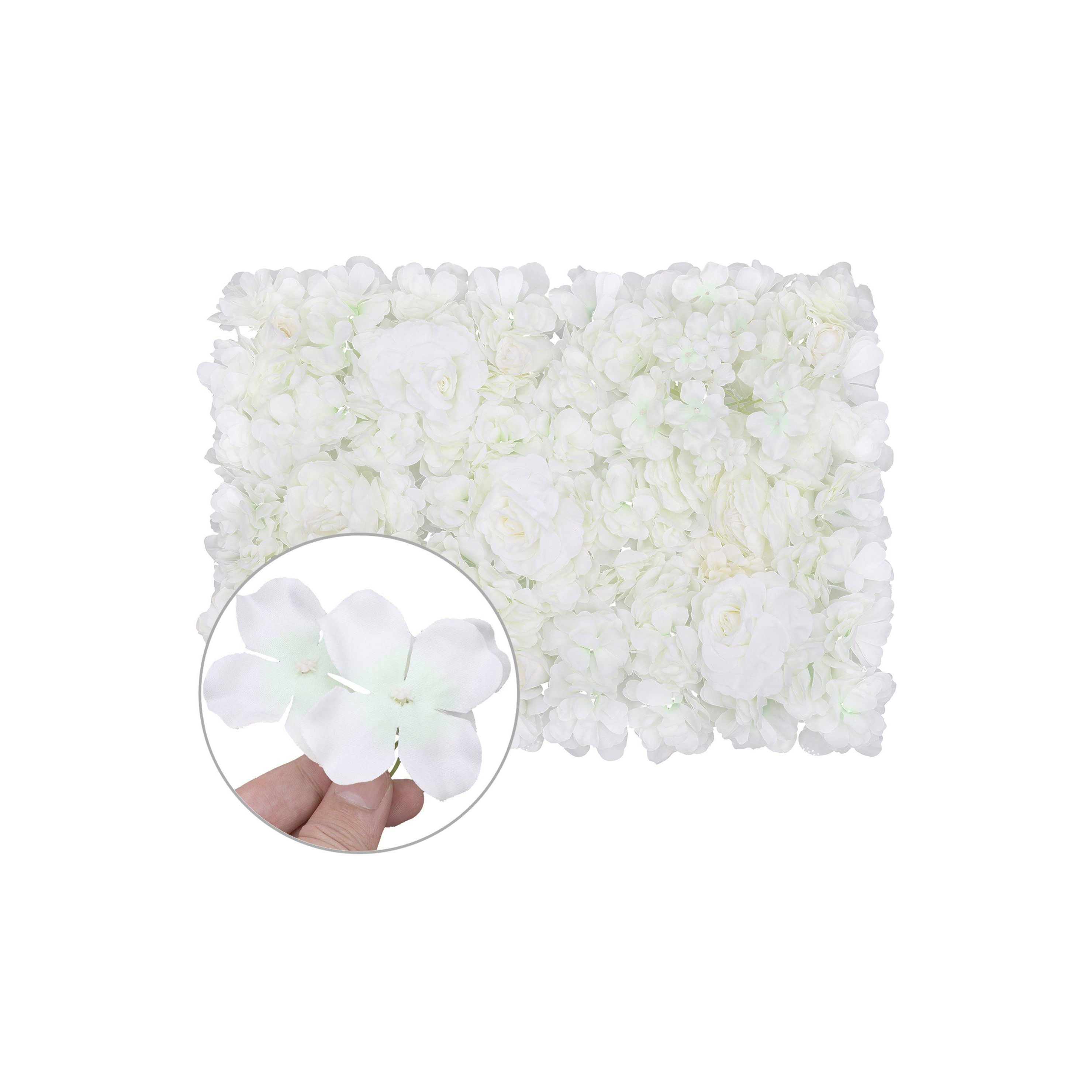 Artificial Flower Wall Panel Decorative Wedding Photography Backdrop - image 1