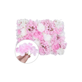 Artificial Flower Wall Panel Decorative Wedding Photography Backdrop - thumbnail 1