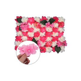 Decorative Artificial Flower Wall Panel Wedding Photo Background