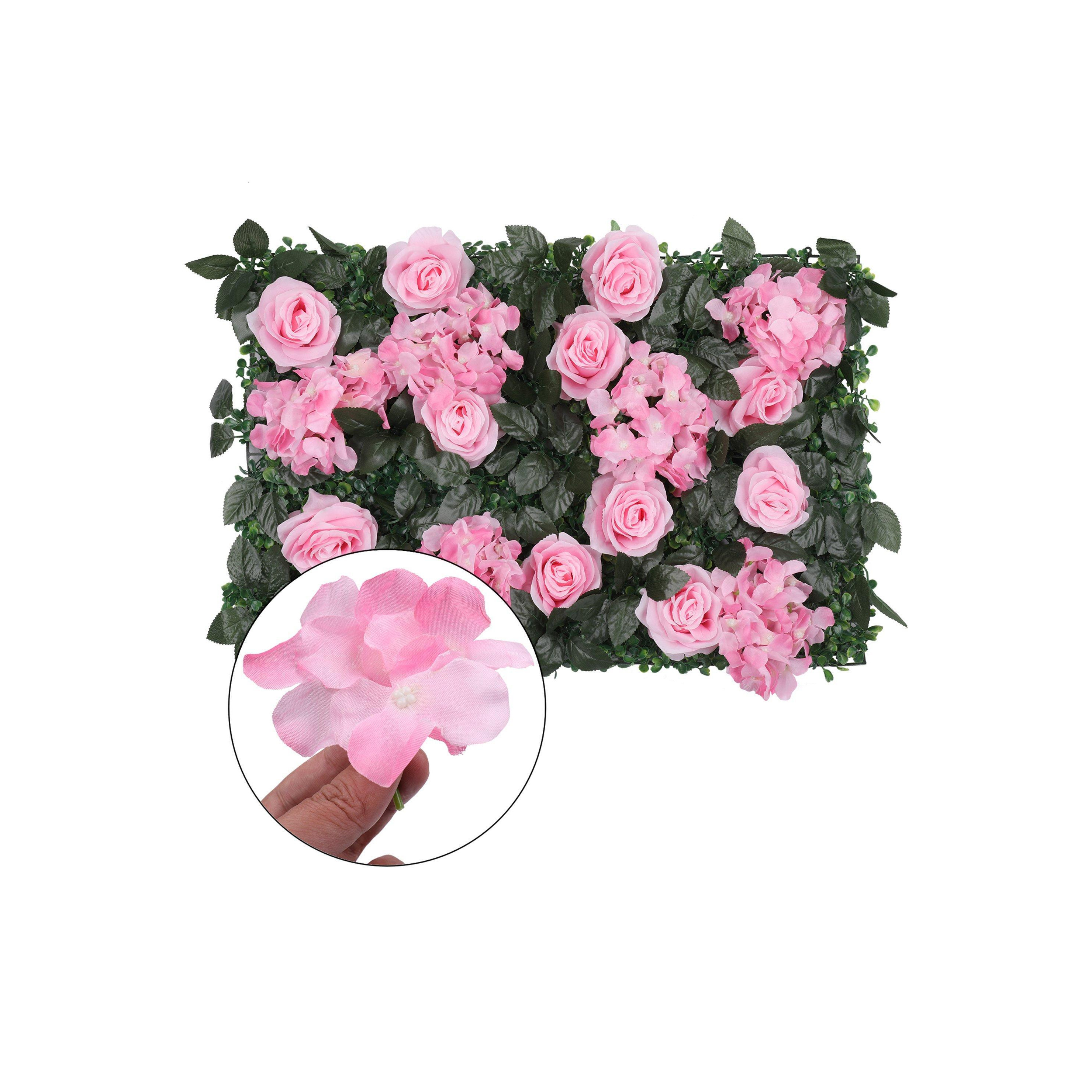 Hydrangea Artificial Flower Wall Panel for Wedding Decoration - image 1