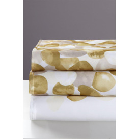 Gold Pebble Printed Polyester Shower Curtain - 180cm x 180cm - thumbnail 3
