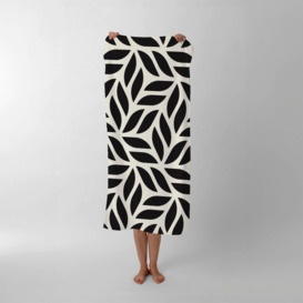 Modern Stylish Abstract Texture Beach Towel