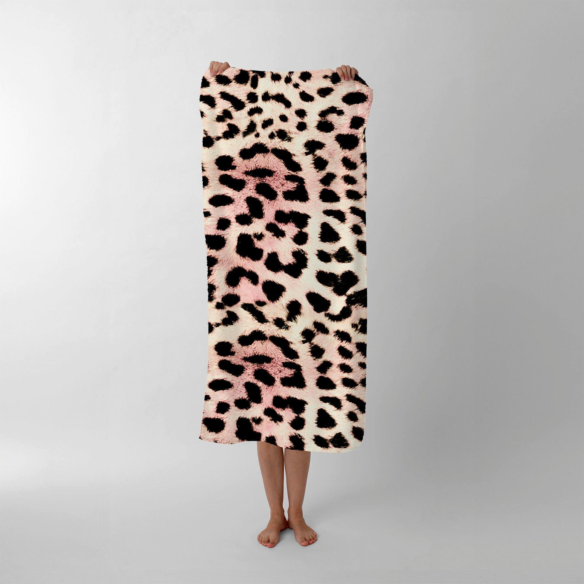 Leopard Hide Beach Towel - image 1