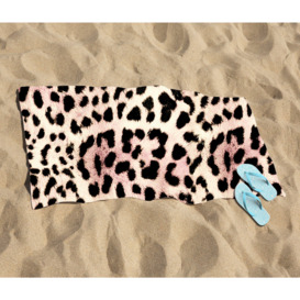 Leopard Hide Beach Towel - thumbnail 2