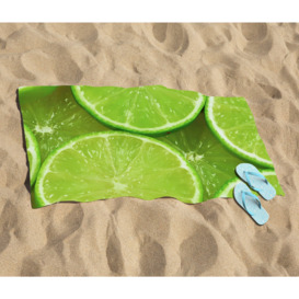 Fresh Limes Beach Towel - thumbnail 2