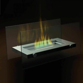 Bio ethanol fireplace Indoor Outdoor Portable Camping Table Top Fire Burner - thumbnail 2