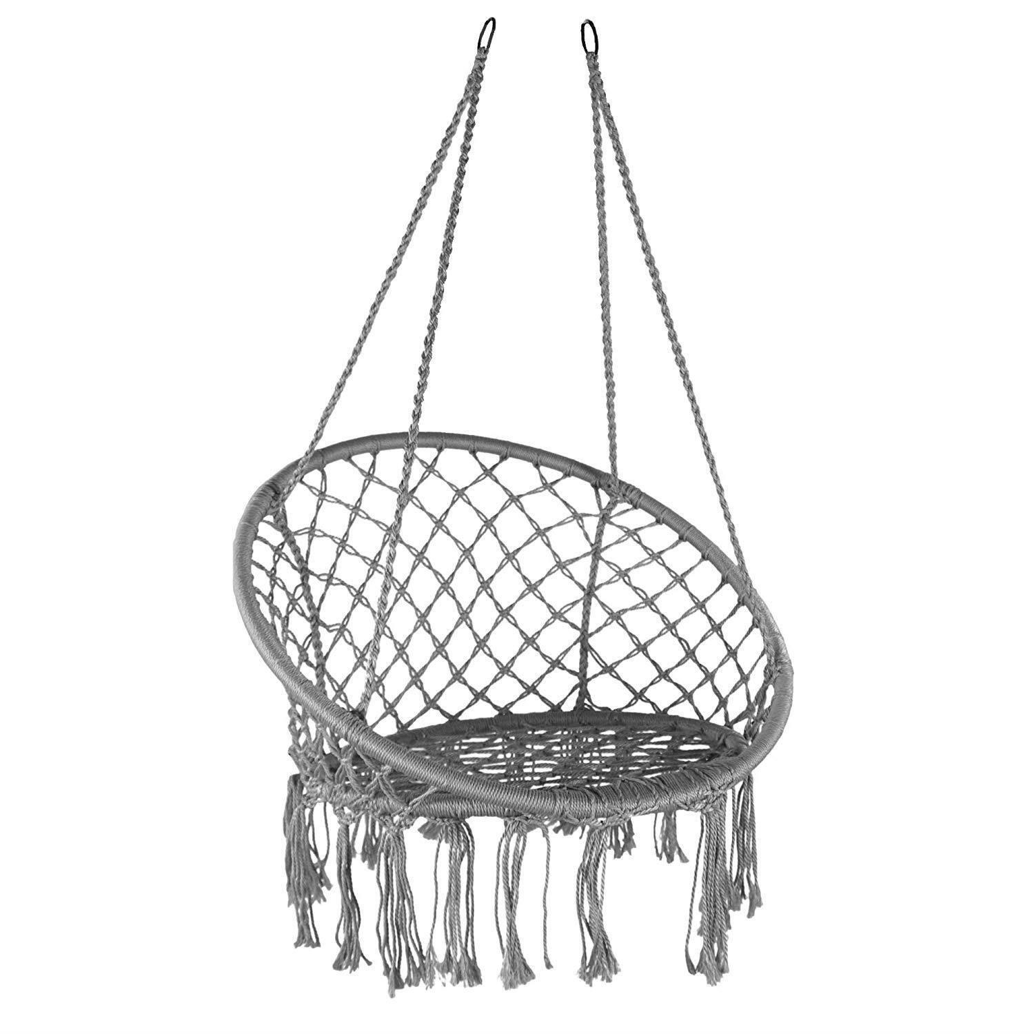 Hanging Hammock Chair Outdoor Indoor Garden Swing Seat - image 1