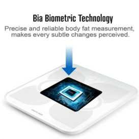 Digital Bathroom Weighing Scales Body Fat Smart BMI Analyzer - thumbnail 3