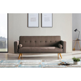 Linen Upholstered Sofa Bed