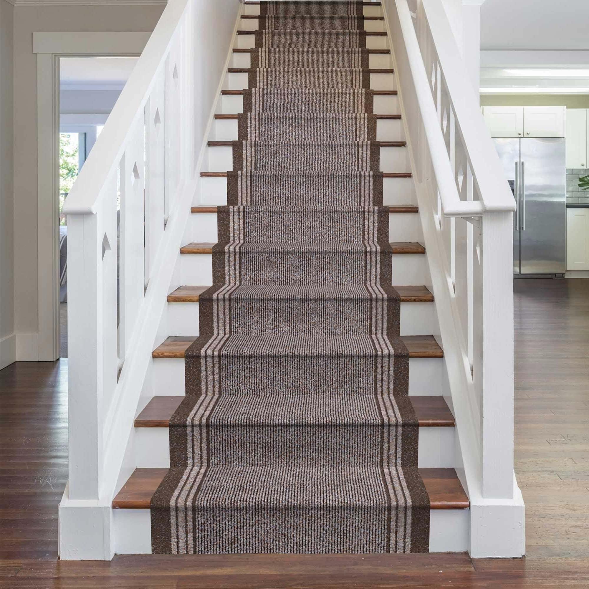 Brown Inca Stair Carpet Runner - image 1