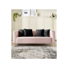 Bonnie 3 Seater Sofa in Brushed Velvet