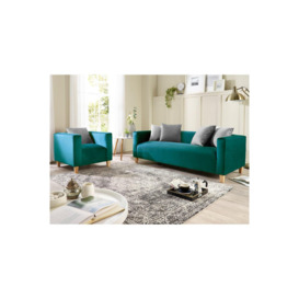 Bonnie 3 Seater & Armchair Set in Brushed Velvet