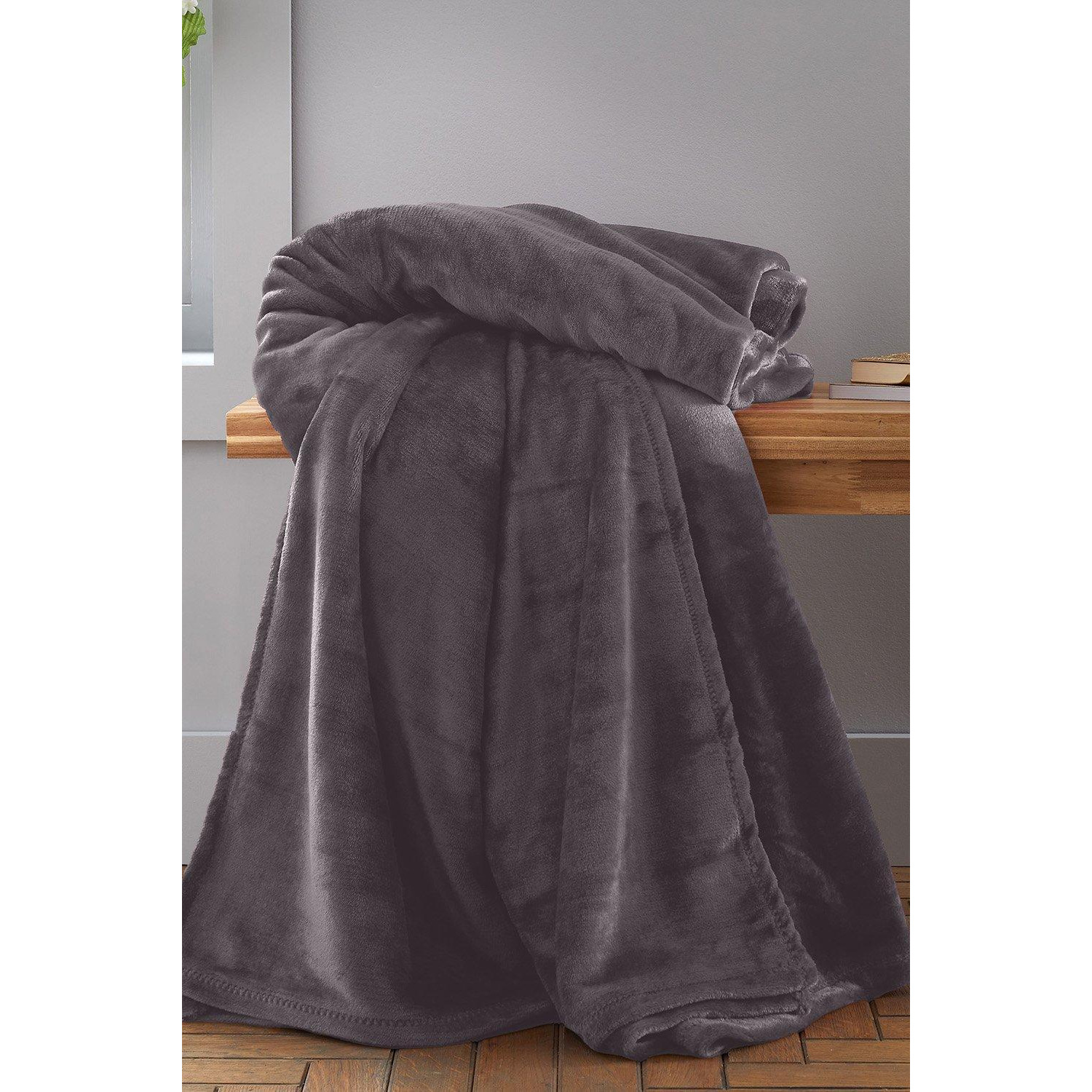 'Extra Large Raschel Velvet Touch'  Blanket Throw - image 1