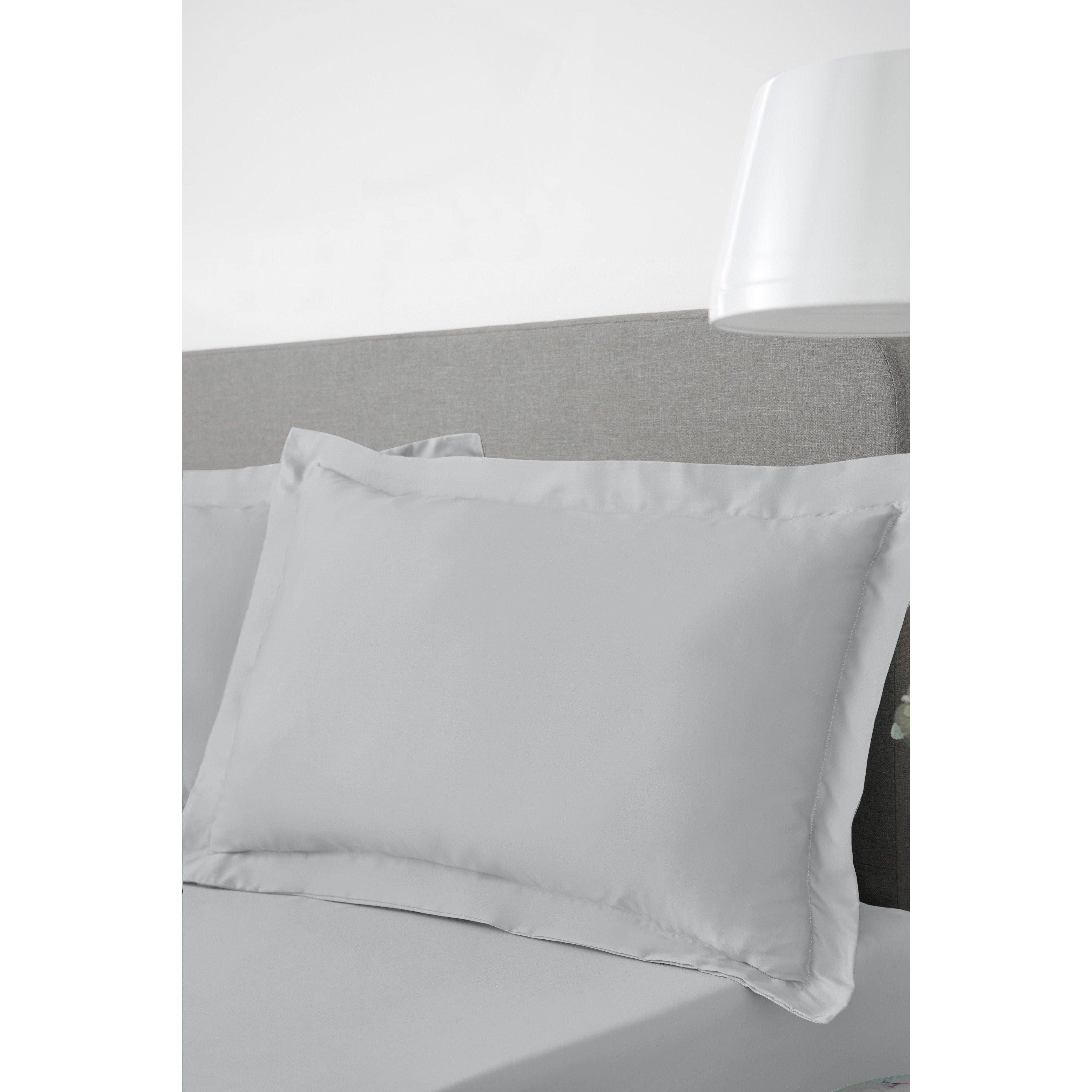 '400 Thread Count Cotton Sateen' Oxford Pillowcase Pair - image 1