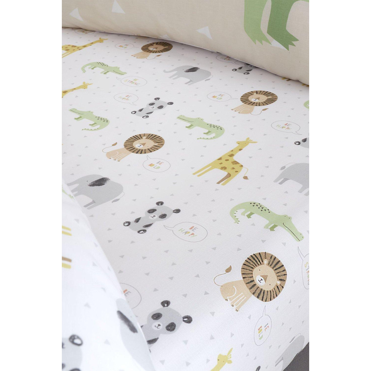 'Roarsome Animals' Fitted Sheet - image 1