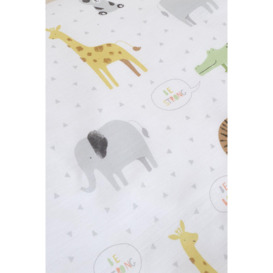'Roarsome Animals' Fitted Sheet - thumbnail 2