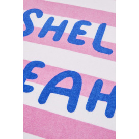 'Shell Yeah' Beach Towel - thumbnail 2