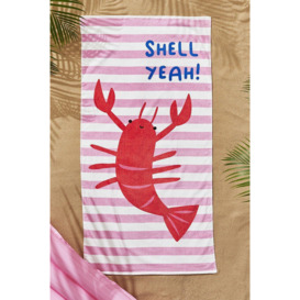 'Shell Yeah' Beach Towel