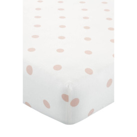 'Brushed Spot' Fitted Sheet - thumbnail 2