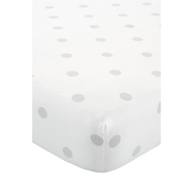 'Brushed Spot' Fitted Sheet - thumbnail 2