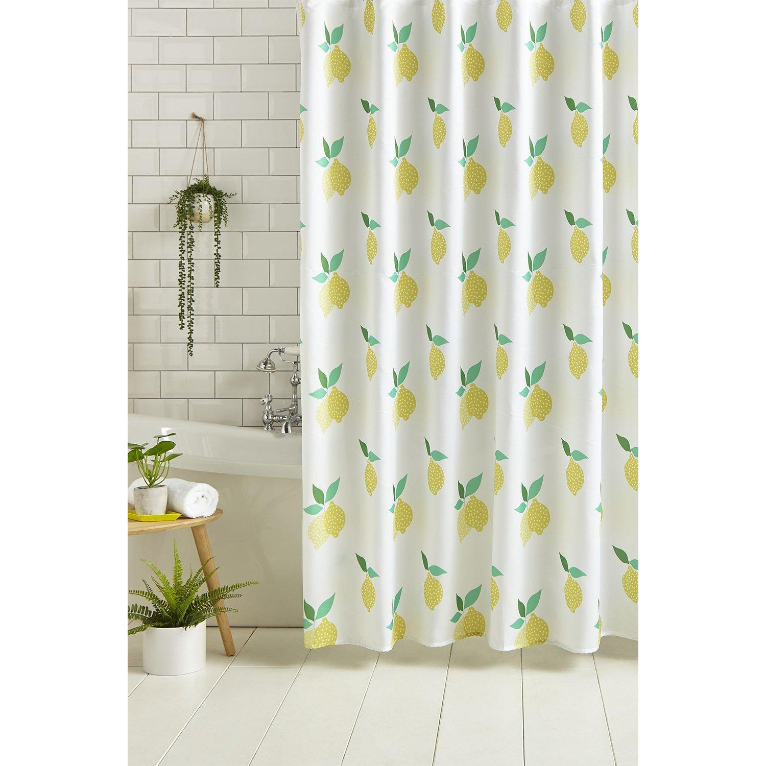 'Lemon Zest' Shower Curtain - image 1
