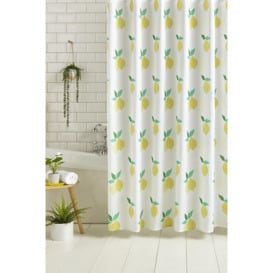 'Lemon Zest' Shower Curtain - thumbnail 1