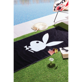 'Classic Bunny' Cotton Beach Towel