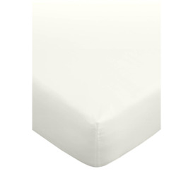 '180 Thread Count Egyptian Cotton' Fitted Sheet - thumbnail 2
