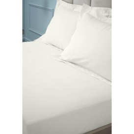 '180 Thread Count Egyptian Cotton' Fitted Sheet - thumbnail 1