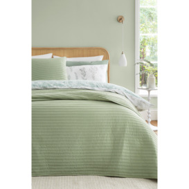 'Quilted Lines' Bedspread
